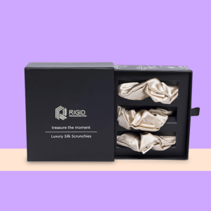 Luxury scrunchie packaging