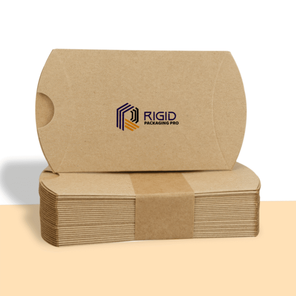 printed Kraft Pillow Box wholesale