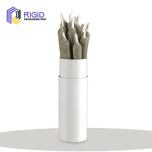white Pre Roll Paper Tube