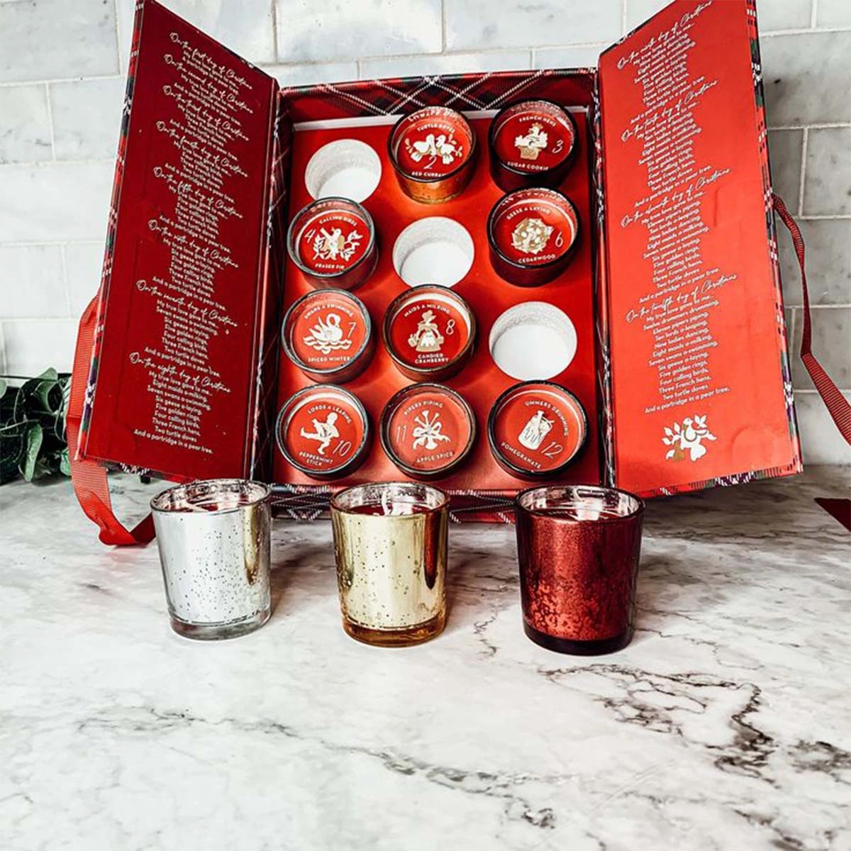Candle Advent Calendar Box