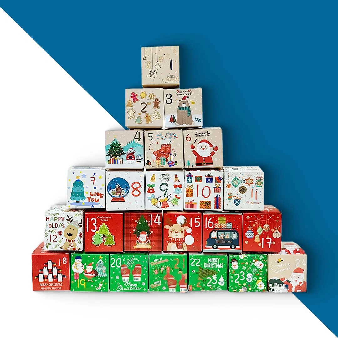 Custom Empty Advent Calendar Boxes