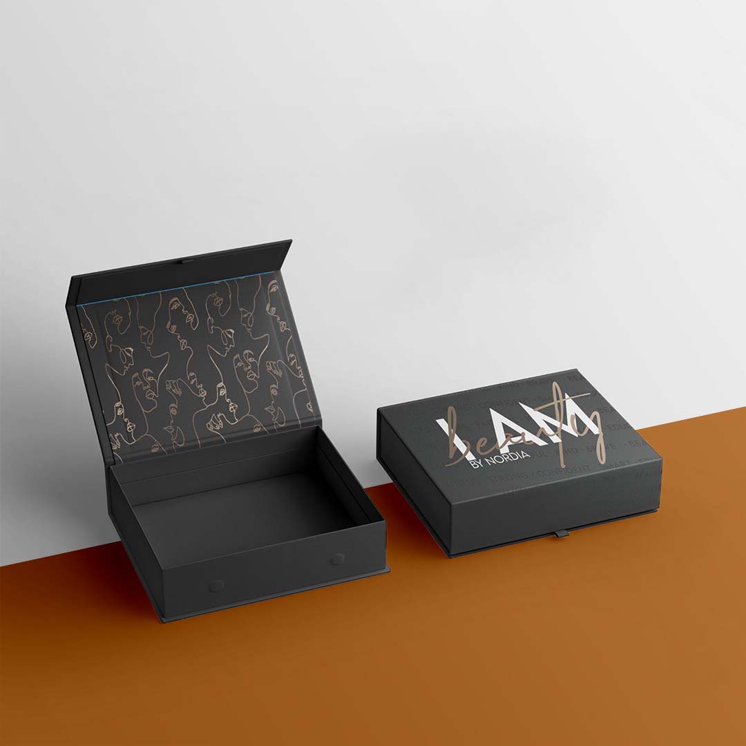 Custom Magnetic Rigid Box for Cosmetics