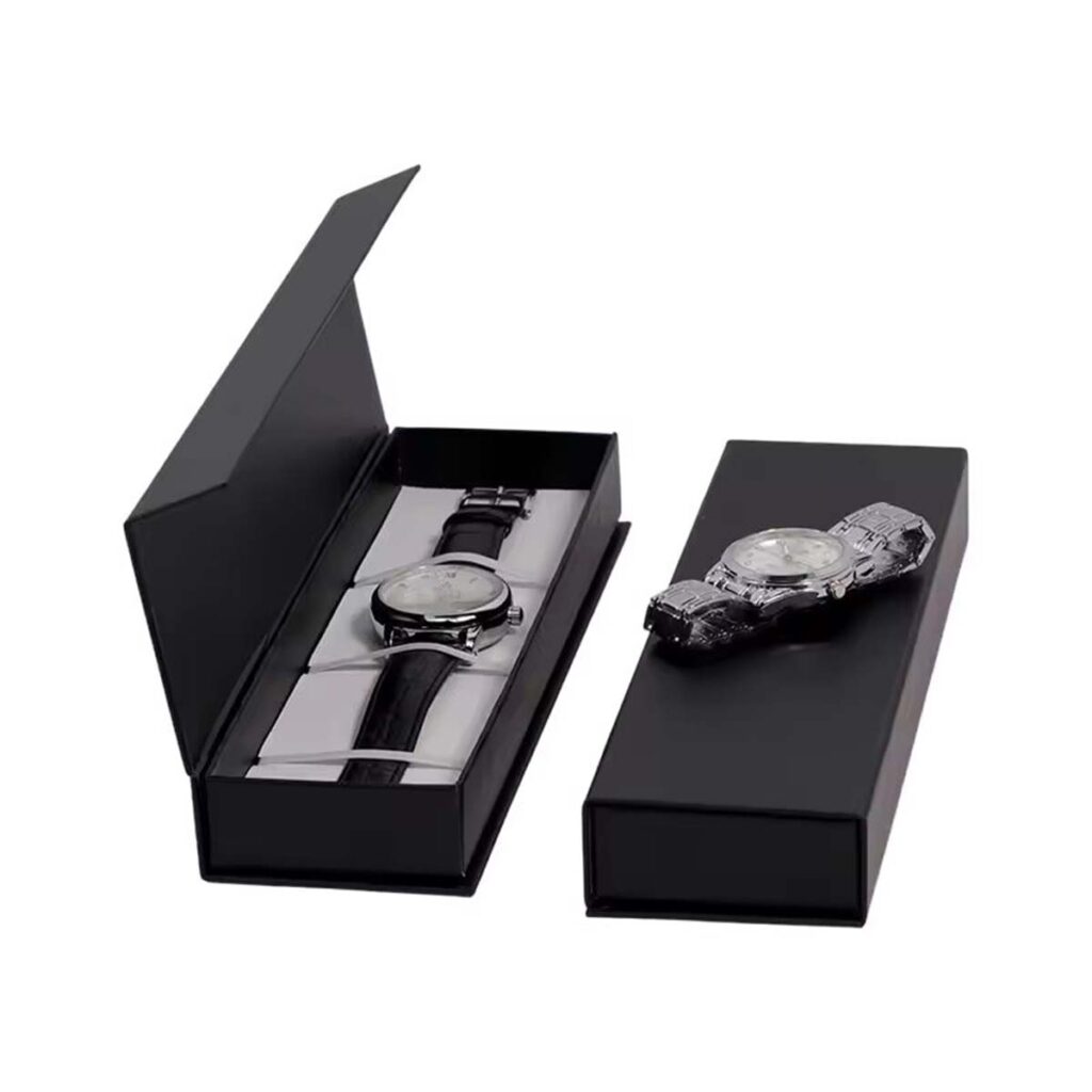 Custom Printed Magnetic Rigid Box for Watches