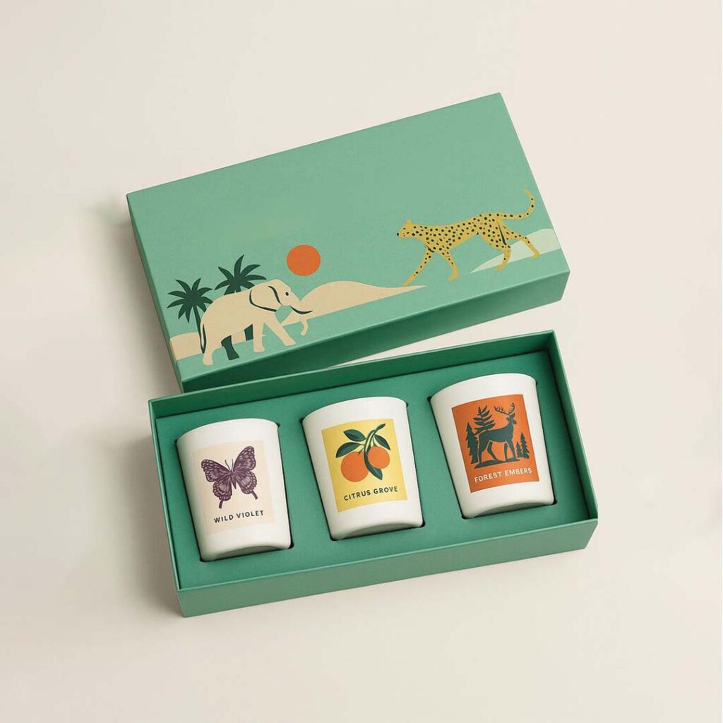 Magnetic Rigid Box for Candles
