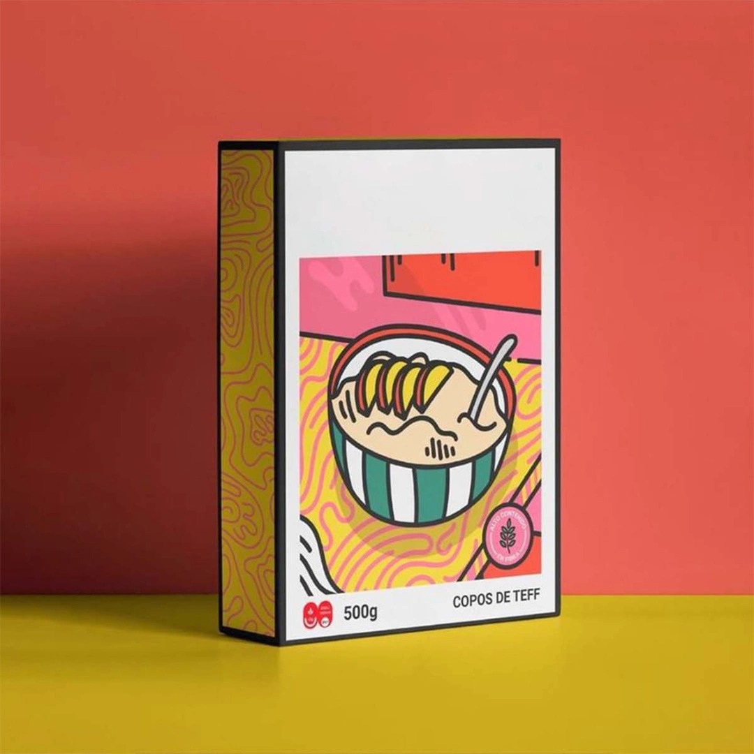 Custom Printed 90s cereal boxes