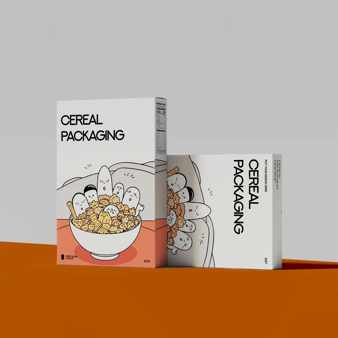 Custom Printed Cereal Boxes