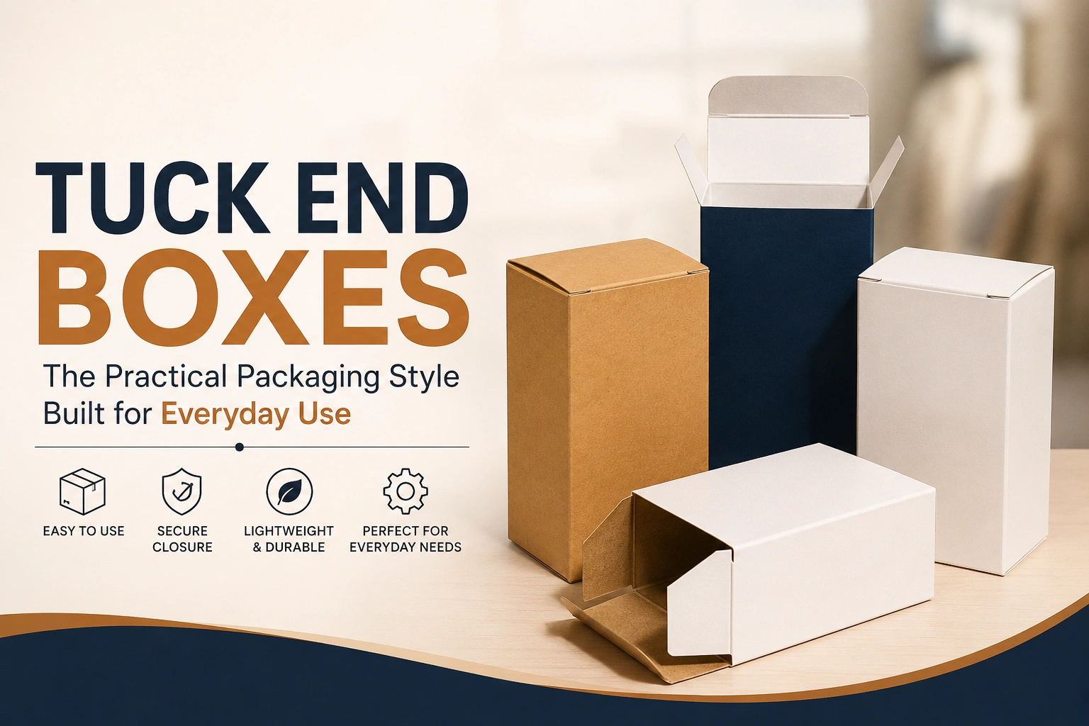 Tuck End Boxes The Practical Packaging Style Built for Everyday Use