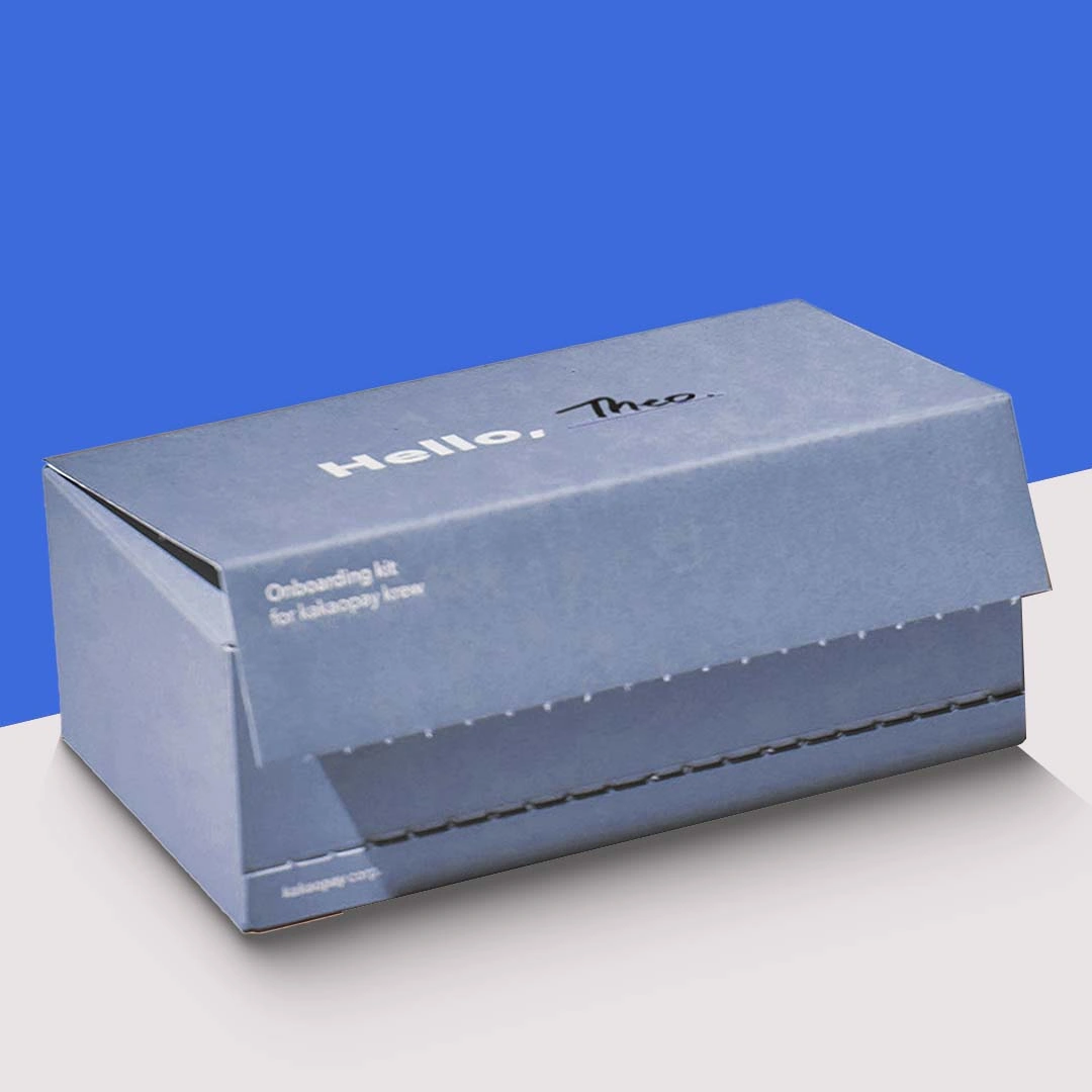 mailer box with tear strip