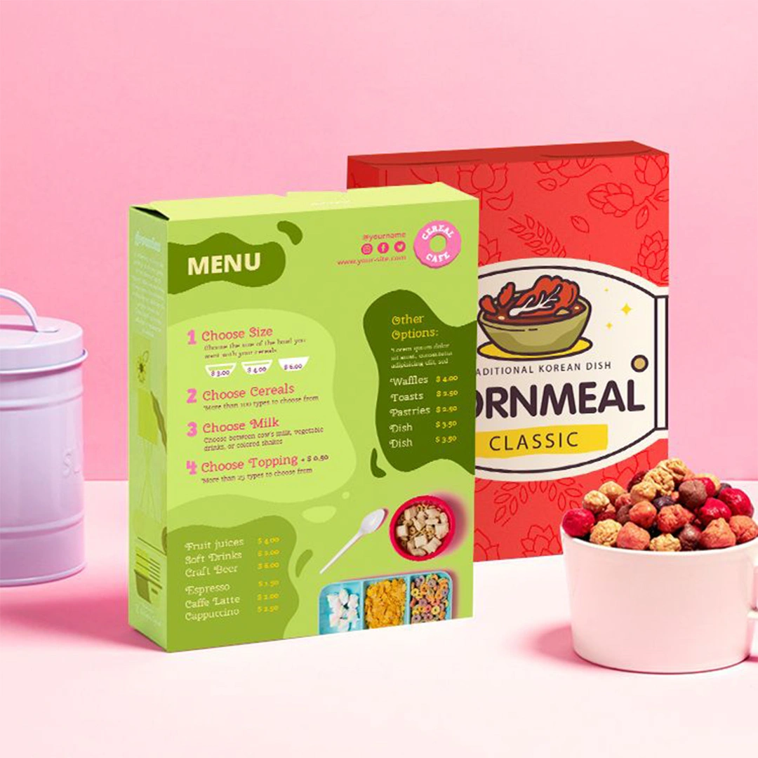 Cereal Boxes No Minimum