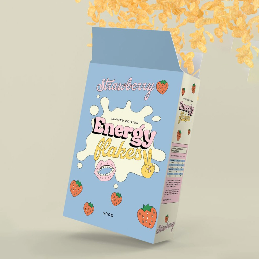 Custom Cereal Boxes Mock-Up