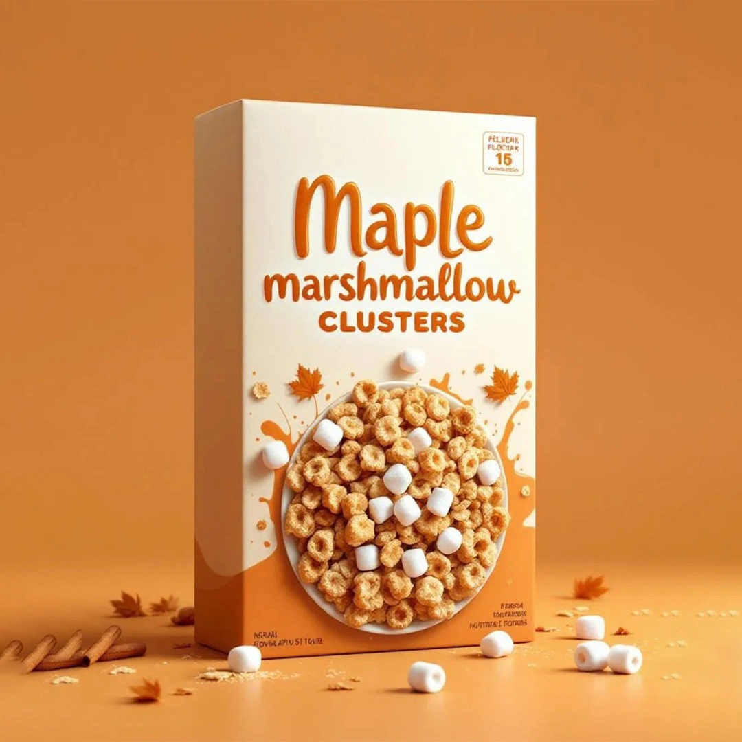 Custom Colorful Cereal Box