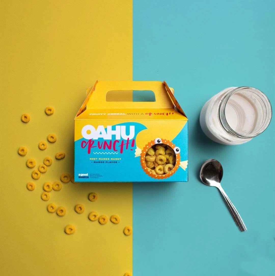 Custom Gable Cereal Boxes