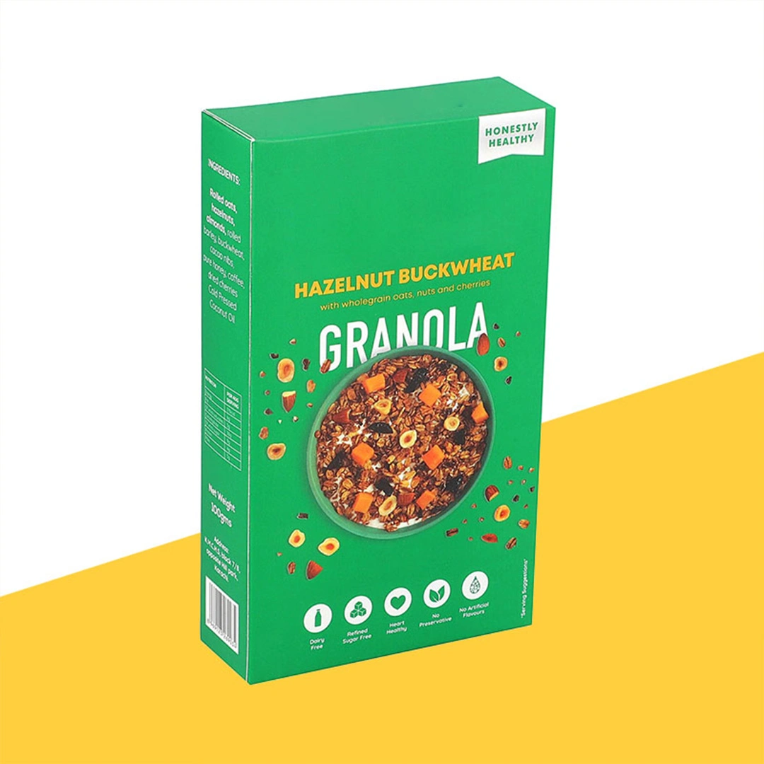 Custom Green Cereal Boxes