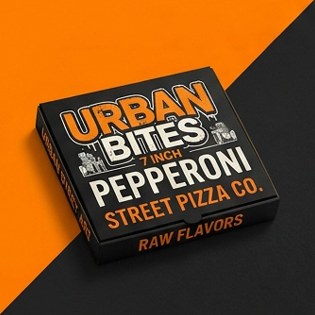 Custom Printed 7 inch pizza Boxes