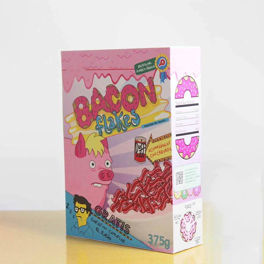 Custom Printed individual cereal boxes
