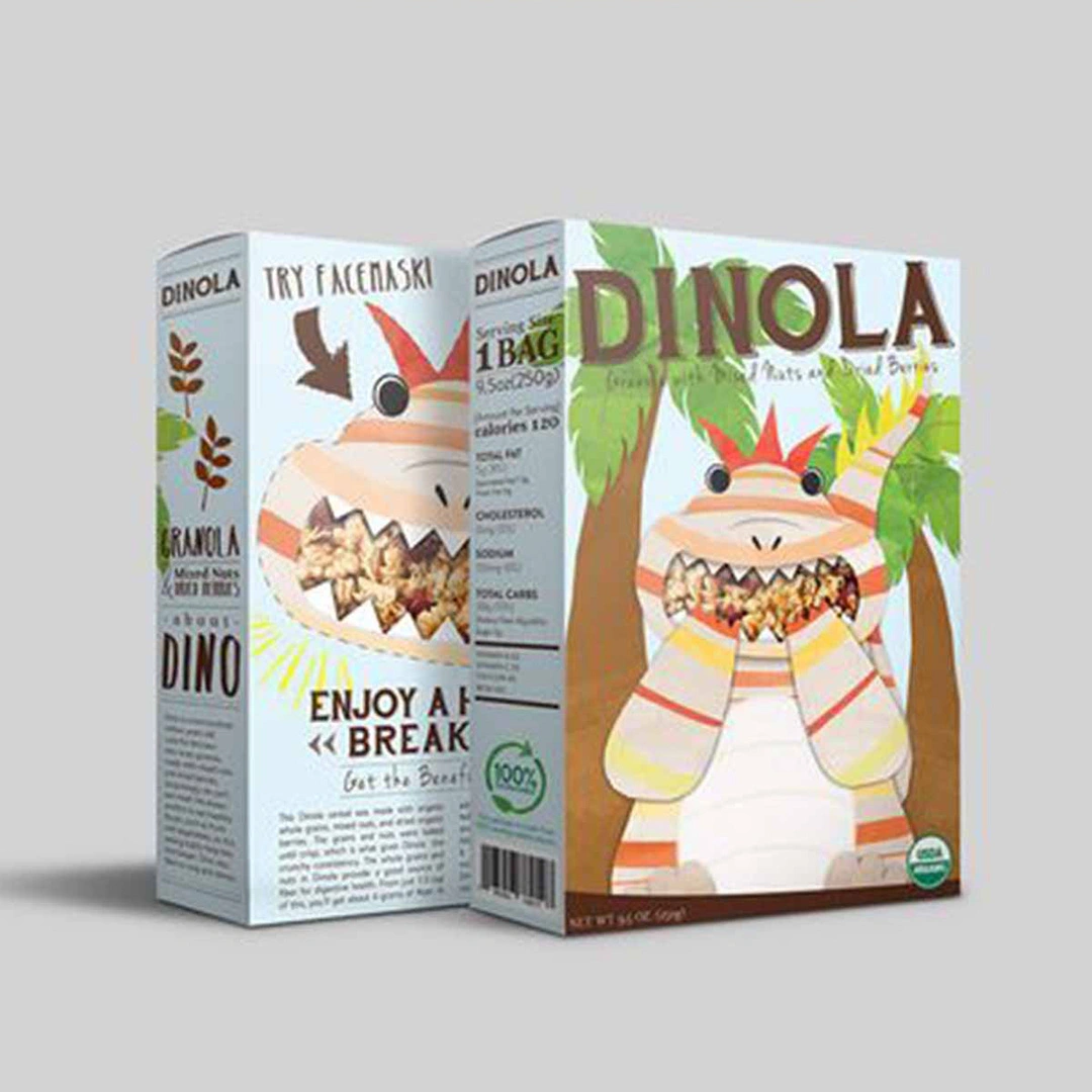 Custom individual cereal boxes