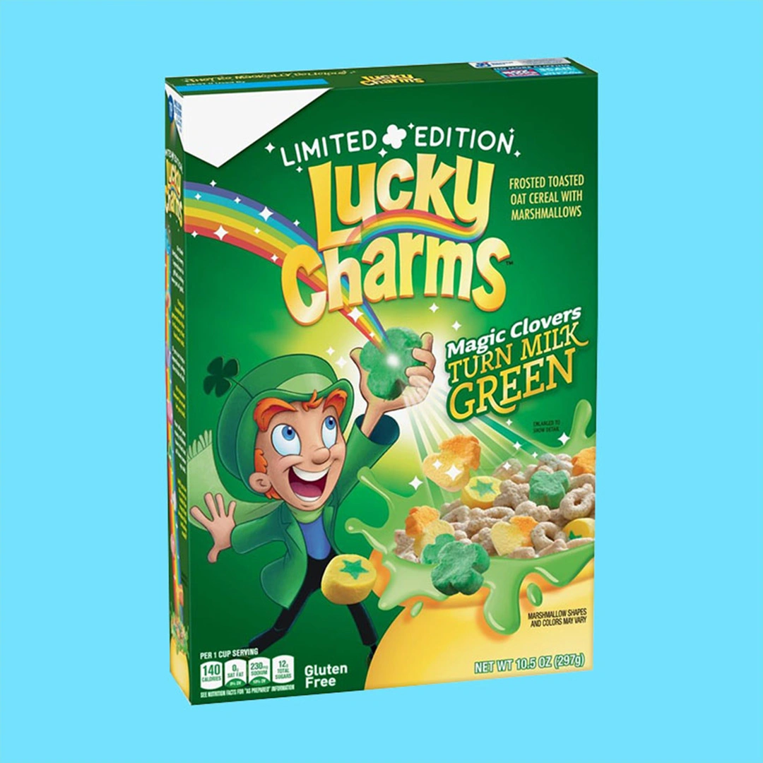 Green Cereal Packaging