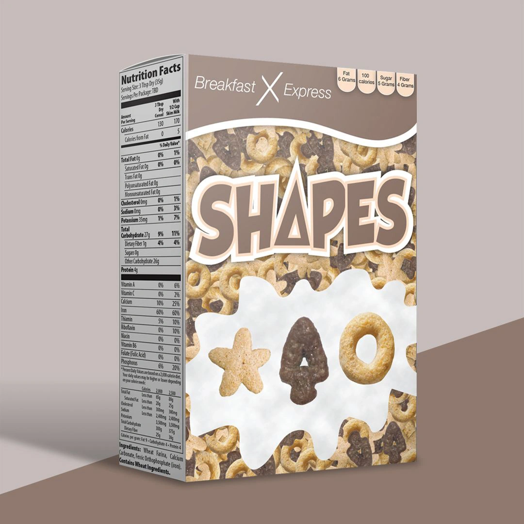 Wholesale 12x8x1.75 inch cereal boxes