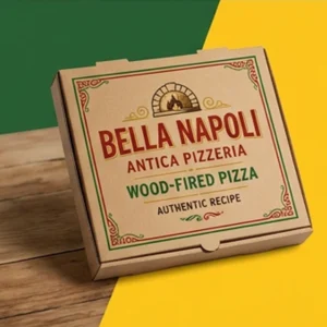Custom Brown Pizza Boxes