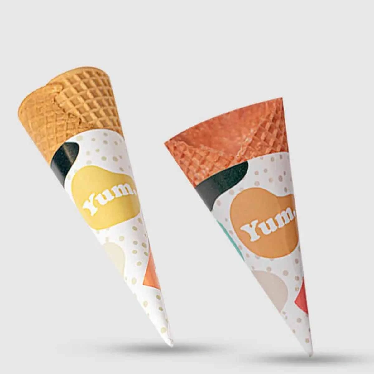 Custom Made Abstract Cone Sleeves