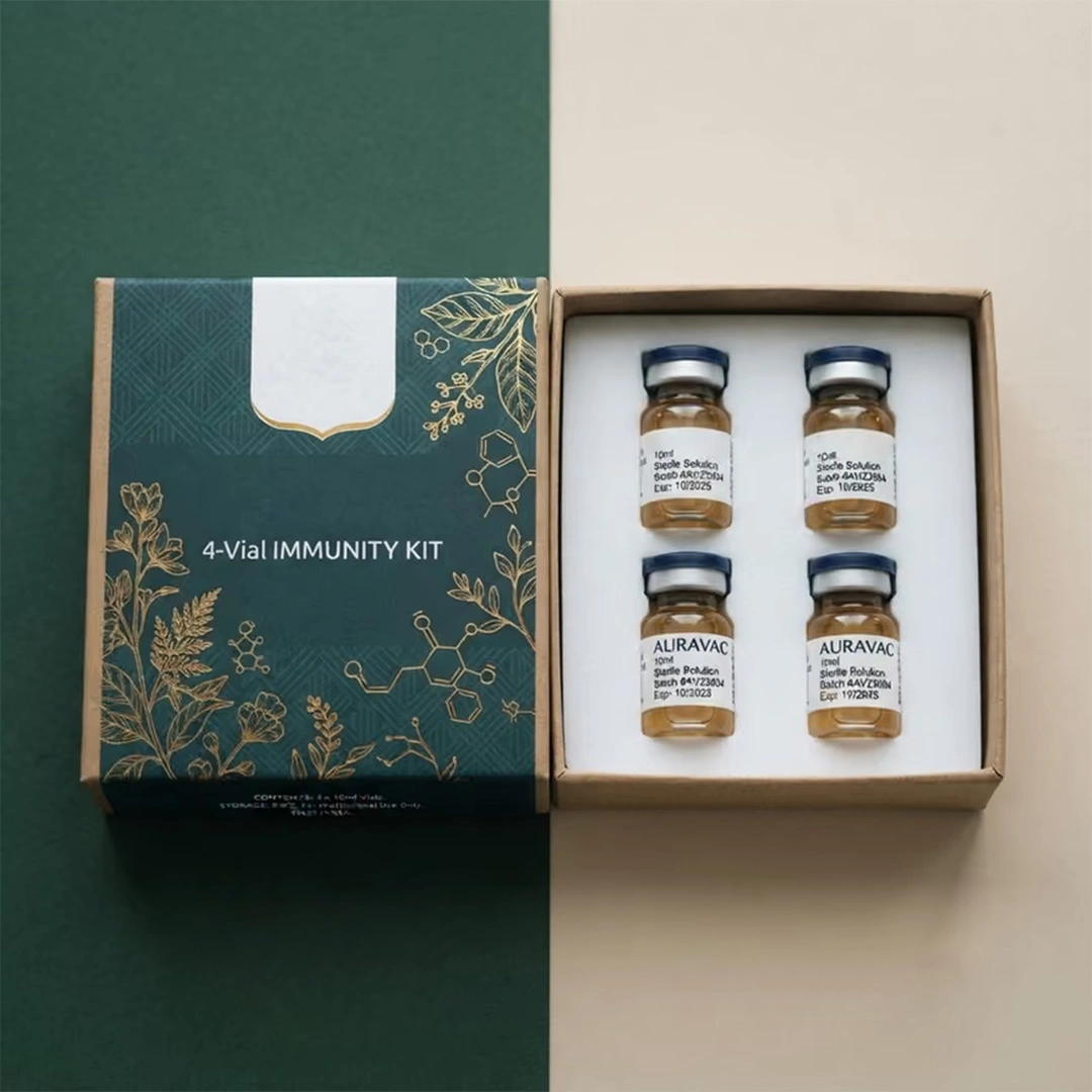 Custom Printed Peptide Vial Boxes with Inserts