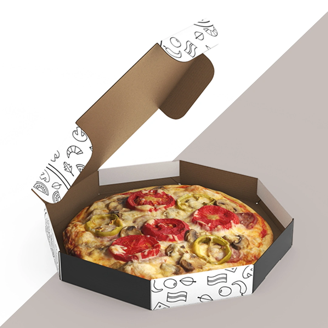 Custom Round Pizza Box