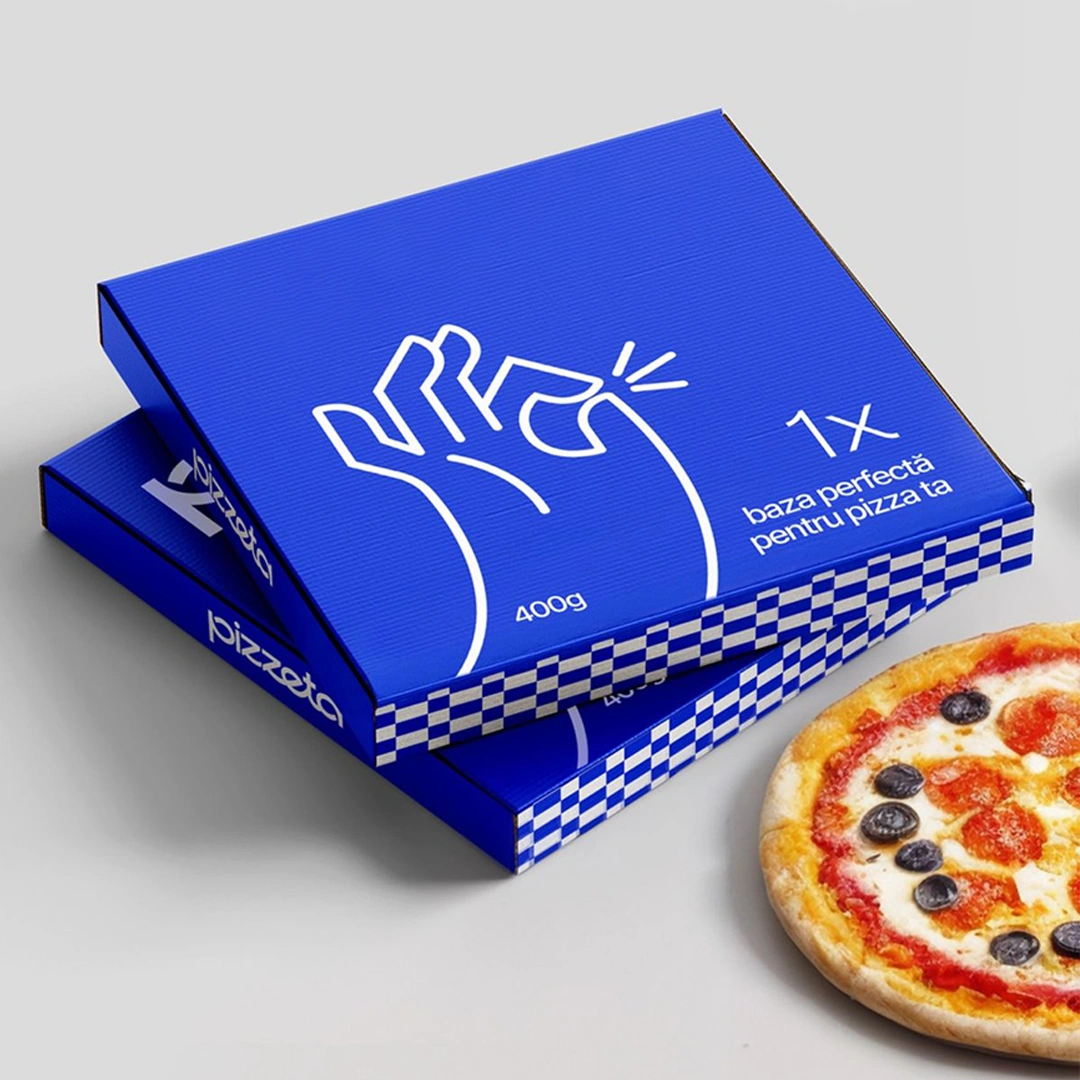 Custom cardboard pizza box