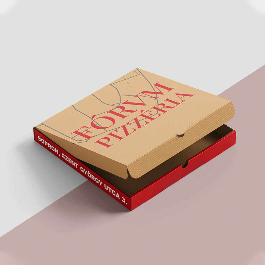 Wholesale corrugated cardboard pizza boxes