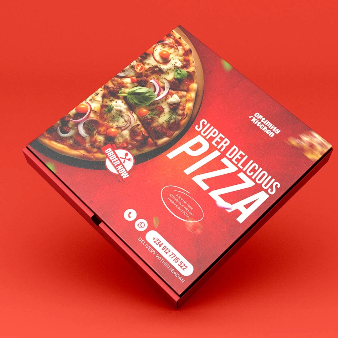 Wholesale pizza boxes with logo