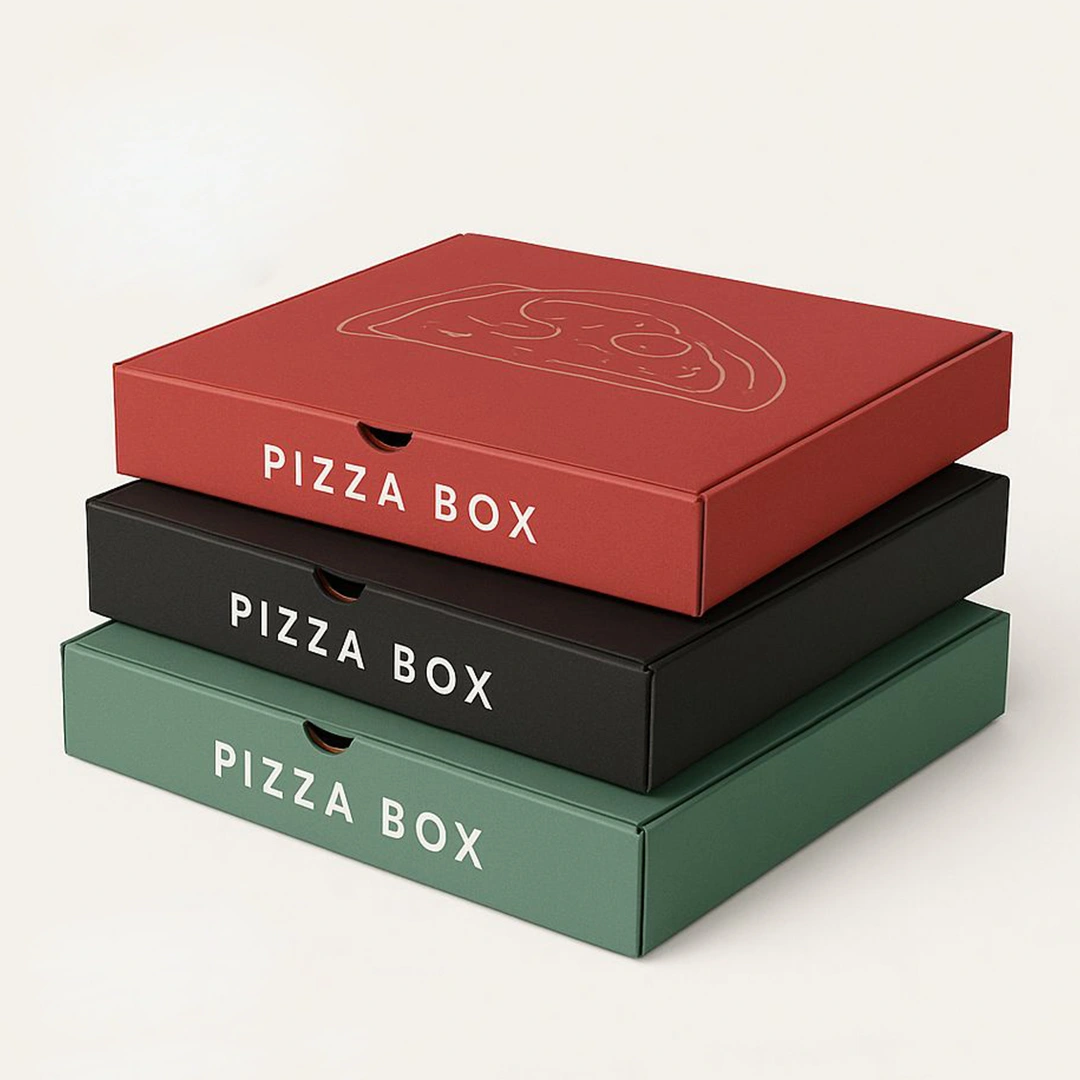 cardboard pizza box