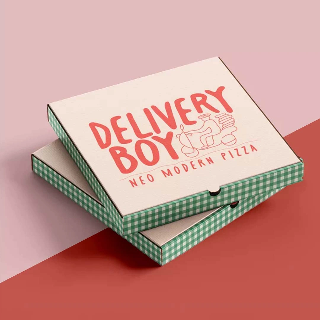 custom pizza boxes with logo