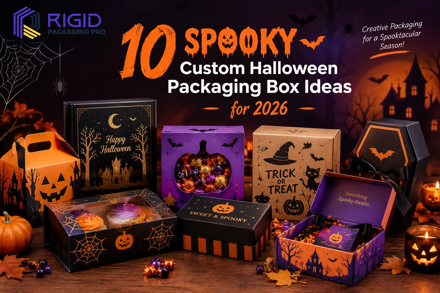 10 Spooky Custom Halloween Packaging Box Ideas for 2026
