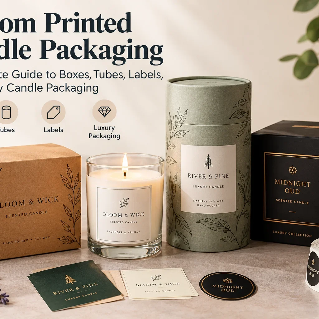 A Complete Guide to Boxes, Tubes, Labels, and Luxury Candle Packaging