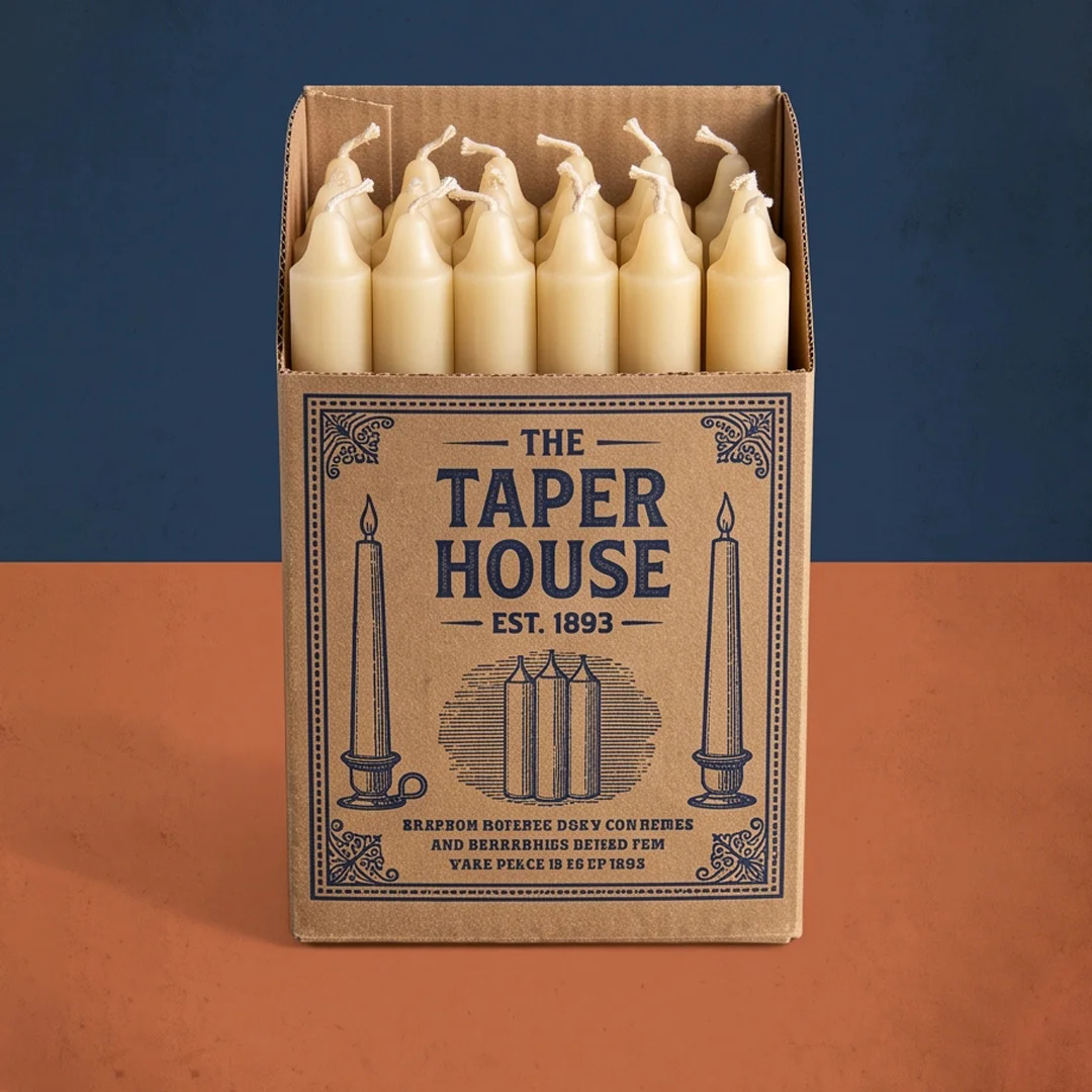 Antique Candle Packaging