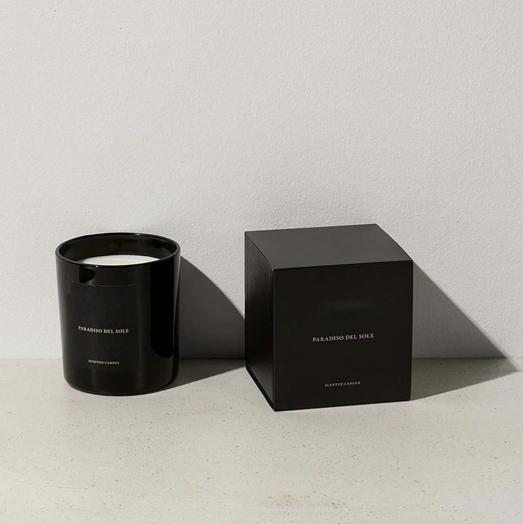 Custom Black Candle Boxes